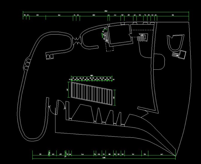 勒柯布西耶大师经典作品朗香教堂案例分析su cad ppt[原创]