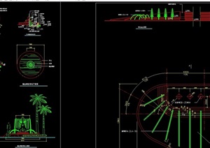 园林景喷泉涌泉CAD合集