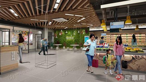 农贸市场设计丨改造设计丨室内设计丨装修设计-杭州一鸿市场研究中心