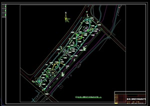 某“滨水河道”详细景观CAD施工图设计