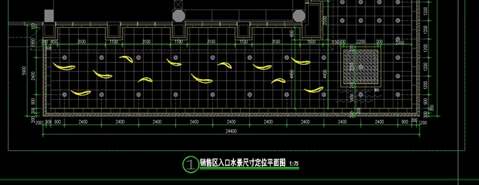 某销售区广场水景施工图(2)