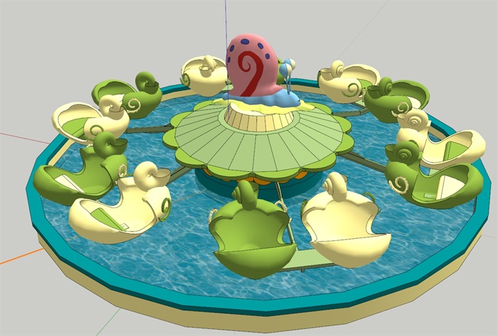 蜗牛特工队（SU草图大师）模型(3)