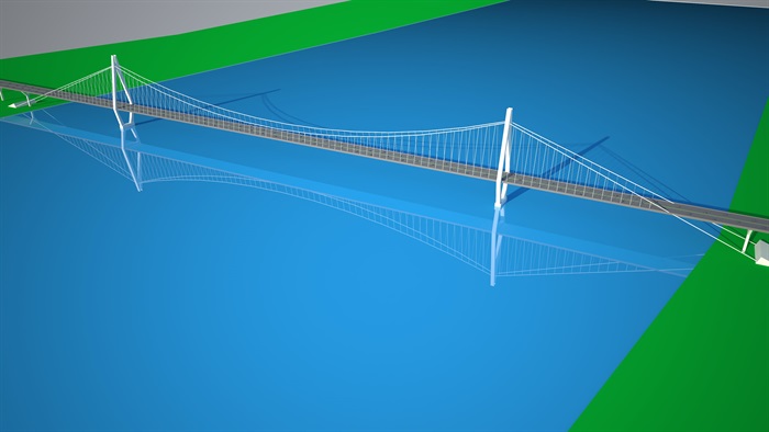 大型桥梁造型设计模型(5)