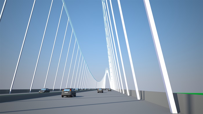 大型桥梁造型设计模型(8)