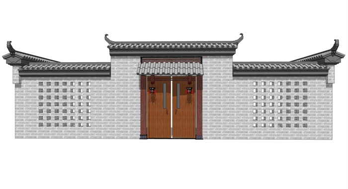 中式院门(1)