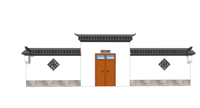中式院门(1)